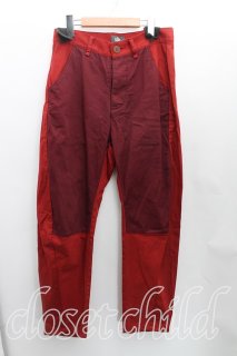 希少！極美品！ヴィヴィアンウエストウッドマン ストライプ サルエルパンツ 46 希少！極美品！ヴィヴィアンウエストウッドマン ストライプ