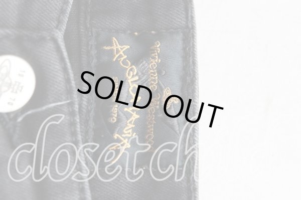 画像3: ANGLOMANIA 中古 / War&Peaceスキニーパンツ W26 黒  H-25-08-17-043-pa-OD-ZH (3)