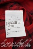 画像4: ヴィヴィアンウエストウッド 中古 / オーブ刺繍タータンチェックシャツ 00（ワンサイズ） 赤  H-25-08-17-048-bl-IN-ZH (4)