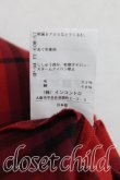 画像5: ヴィヴィアンウエストウッド 中古 / オーブ刺繍タータンチェックシャツ 00（ワンサイズ） 赤  H-25-08-17-048-bl-IN-ZH (5)