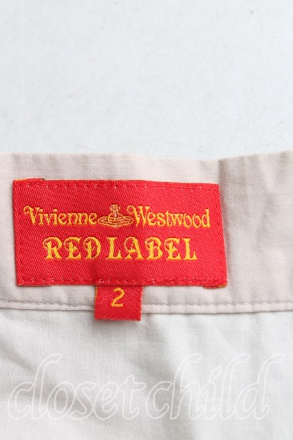 画像3: ヴィヴィアンウエストウッド 中古 / フラワーptスカート 2(9号) ベージュ  H-25-08-17-051-sk-IN-ZH (3)