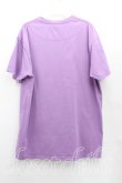 画像2: ヴィヴィアンウエストウッド 中古 / グラフィティオーブ刺繍BOXY Tシャツ S 紫  H-25-08-17-053-ts-IN-ZH (2)