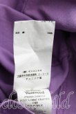 画像5: ヴィヴィアンウエストウッド 中古 / グラフィティオーブ刺繍BOXY Tシャツ S 紫  H-25-08-17-053-ts-IN-ZH (5)