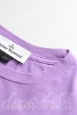 画像6: ヴィヴィアンウエストウッド 中古 / グラフィティオーブ刺繍BOXY Tシャツ S 紫  H-25-08-17-053-ts-IN-ZH (6)