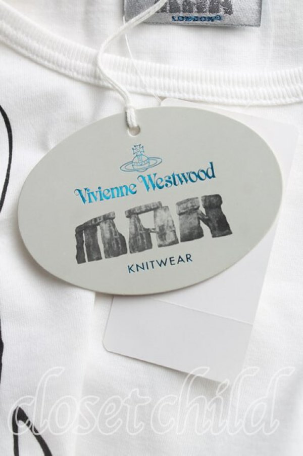 画像3: ヴィヴィアンウエストウッド 中古 / LORREL REEF  L 白  H-25-08-17-054-ts-IN-ZH (3)