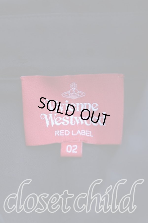 画像3: ヴィヴィアンウエストウッド 中古 / オーブ&ハート総柄シャツ 02（9号） 黒  H-25-08-17-005-bl-IN-ZH (3)