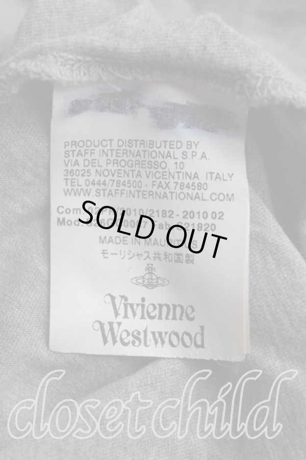 画像4: ヴィヴィアンウエストウッド 中古 / オーブptTシャツ M 灰  H-25-08-17-057-ts-OD-ZH (4)