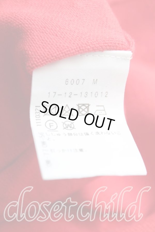 画像4: ヴィヴィアンウエストウッド 中古 / オーブ刺繍サマーニット 00（ワンサイズ） 赤  H-25-08-17-060-to-OD-ZH (4)