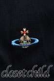 画像5: ヴィヴィアンウエストウッド 中古 / カラーオーブ刺繍カーディガン L 黒  H-25-08-17-061-to-OD-ZH (5)