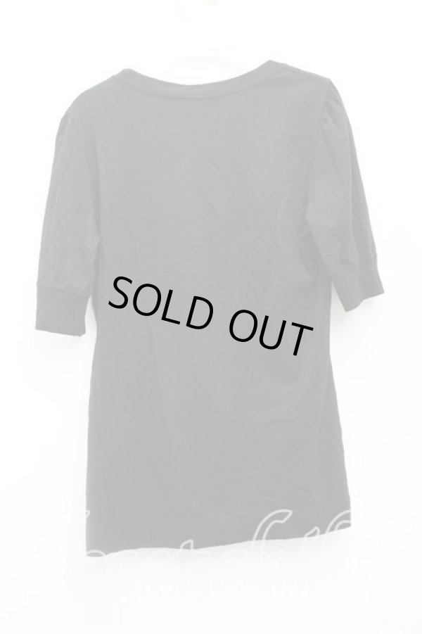 画像2: ヴィヴィアンウエストウッド 中古 / コットンラムpt半袖トップス 00（ワンサイズ） 黒  H-25-08-17-013-to-IN-ZH (2)