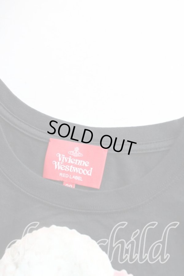 画像6: ヴィヴィアンウエストウッド 中古 / コットンラムpt半袖トップス 00（ワンサイズ） 黒  H-25-08-17-013-to-IN-ZH (6)