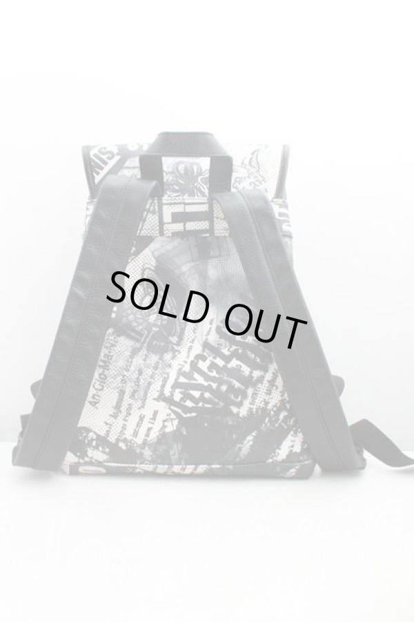 画像2: ANGLOMANIA 中古 / LAMBリュック  黒  H-25-08-17-015-ba-OD-ZH (2)