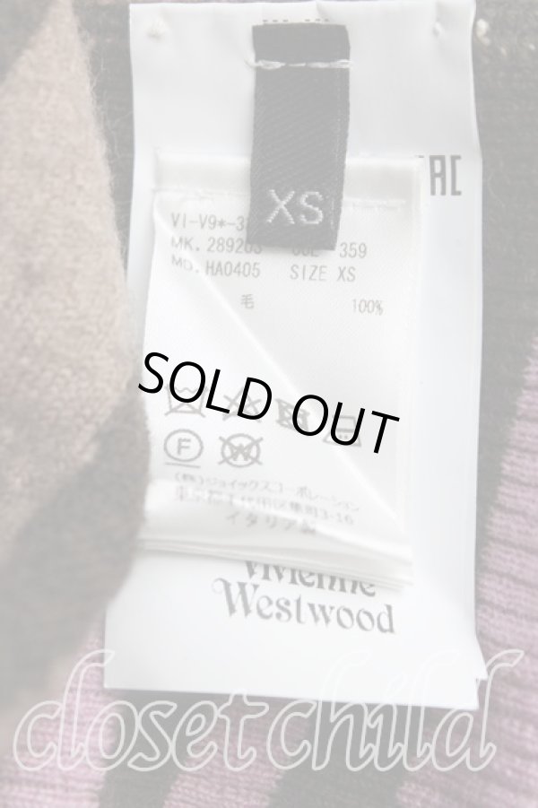 画像4: ヴィヴィアンウエストウッド 中古 / ナポレオンカーディガン XS 茶  H-25-08-24-023-to-OD-ZH (4)