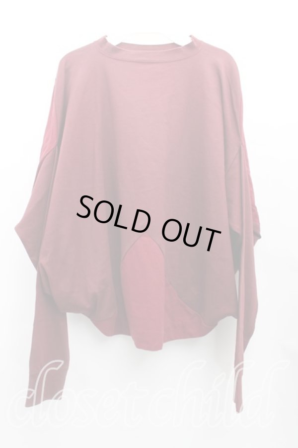 画像2: ヴィヴィアンウエストウッド 中古 / ラインオーブ刺繍カットソー 00（ワンサイズ） 赤  H-25-08-24-026-to-OD-ZH (2)