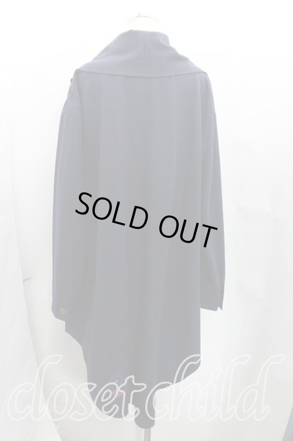 画像2: ヴィヴィアンウエストウッド 中古 / メルトンハルスコート M 紺  H-25-08-24-030-co-OD-ZH (2)