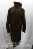 画像3: ANGLOMANIA 中古 / 別珍コート 38（7号相当） カーキ  H-25-08-24-032-co-OD-ZH (3)