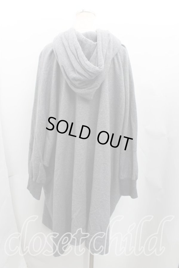 画像2: ANGLOMANIA 中古 / カットラススウェットワンピース 38（M） 灰  H-25-08-24-036-op-OD-ZH (2)