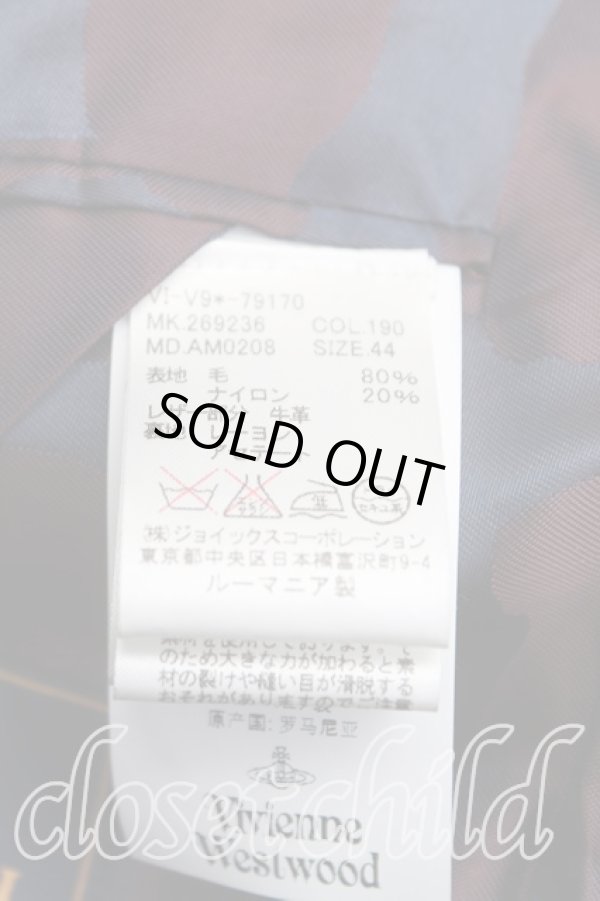 画像5: ヴィヴィアンウエストウッド MAN 中古 / ダブルショートコート 44(メンズS) 黒  H-25-08-24-040-co-IN-ZH (5)