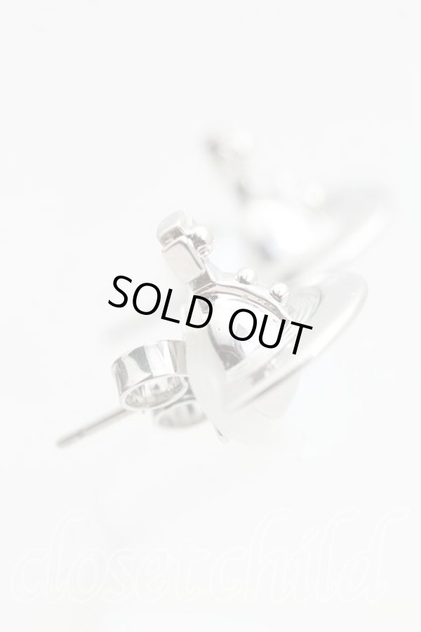 画像3: ヴィヴィアンウエストウッド 中古 / ソリッドオーブピアス  シルバー  H-25-08-24-047-er-OD-ZH (3)