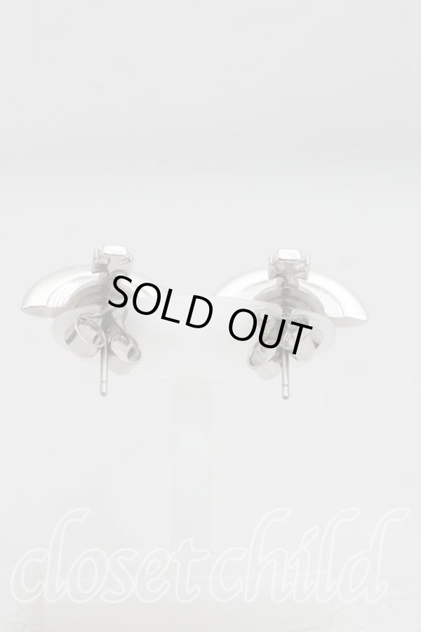 画像4: ヴィヴィアンウエストウッド 中古 / ソリッドオーブピアス  シルバー  H-25-08-24-047-er-OD-ZH (4)