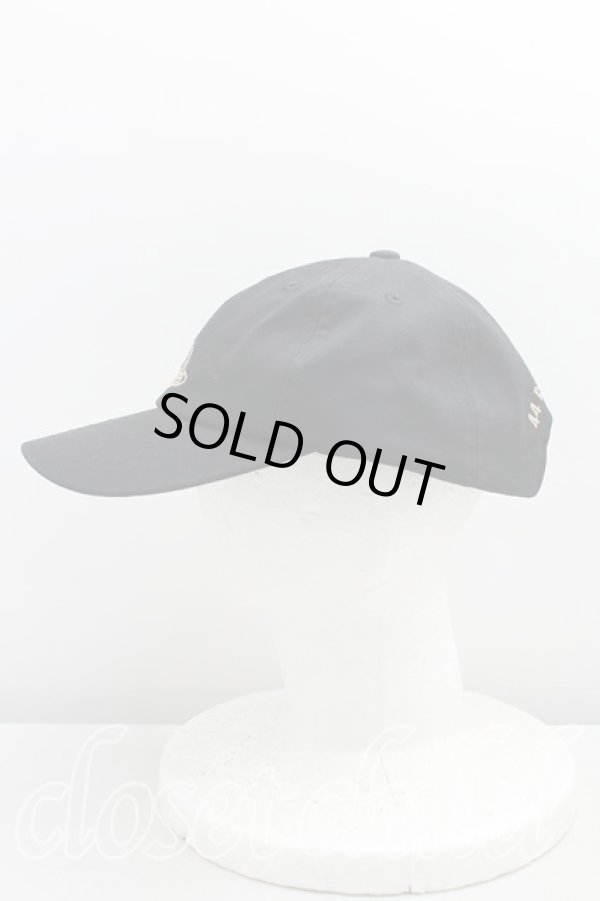 画像2: ヴィヴィアンウエストウッド 中古 / ラインオーブ刺繍キャップ  黒  H-25-08-24-048-ha-IN-ZH (2)