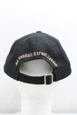 画像3: ヴィヴィアンウエストウッド 中古 / ラインオーブ刺繍キャップ  黒  H-25-08-24-048-ha-IN-ZH (3)