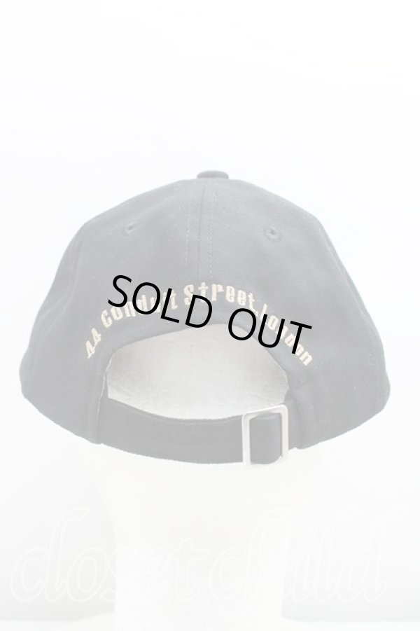 画像3: ヴィヴィアンウエストウッド 中古 / ラインオーブ刺繍キャップ  黒  H-25-08-24-048-ha-IN-ZH (3)