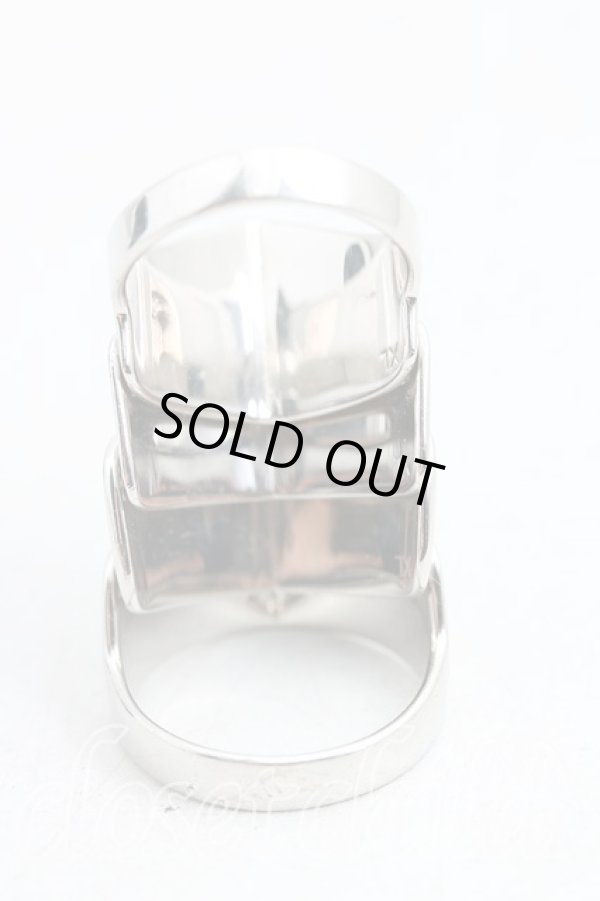 画像4: ヴィヴィアンウエストウッド 中古 / アーマーリング XL(21号） シルバー  H-25-08-24-050-rg-OD-ZH (4)