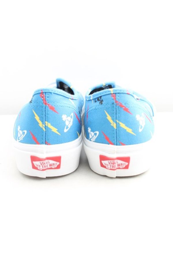 画像4: ヴィヴィアンウエストウッド×VANS 中古 / AUTHENTIC 26cm 青  H-25-08-24-051-sh-IN-ZH (4)