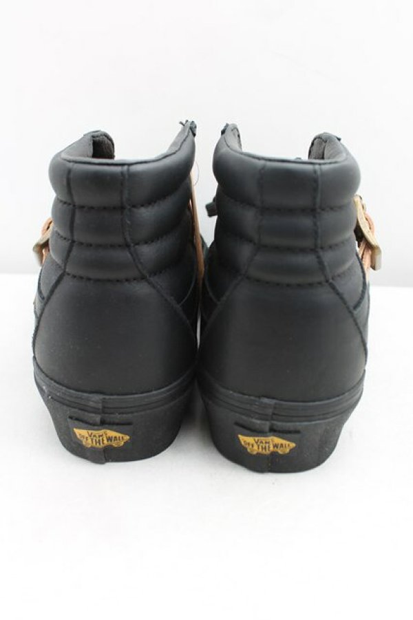 画像4: ヴィヴィアンウエストウッド×VANS 中古 /8-HI PLATFORM 25.5cm 黒  H-25-08-24-052-sh-IN-ZH (4)
