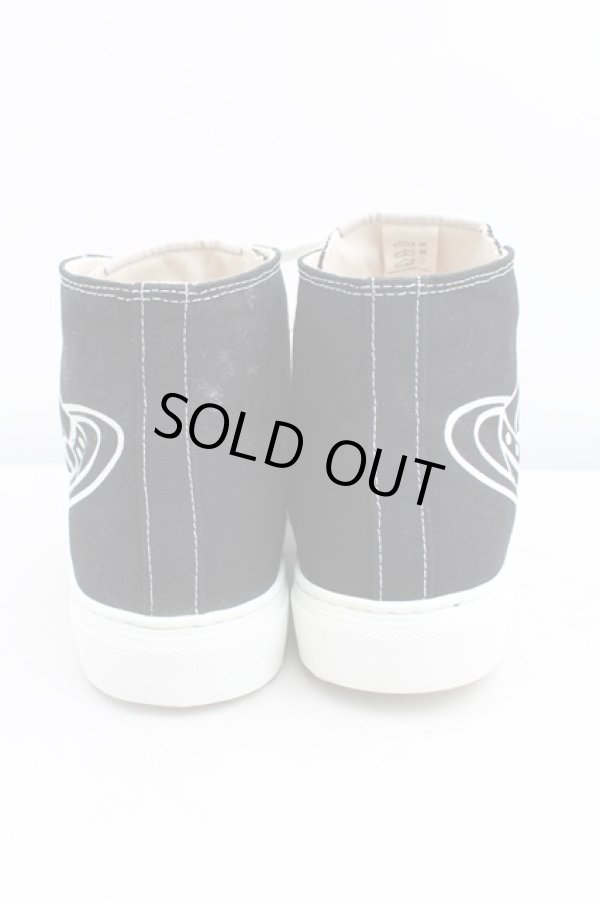 画像4: ヴィヴィアンウエストウッド 中古 / PLIMSOLL HI TOP 41(25.5cm) 黒  H-25-08-24-053-sh-IN-ZH (4)