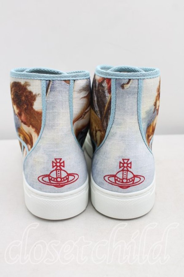 画像5: ヴィヴィアンウエストウッド 中古 / BRIGHTON SNEAKER HIGH 41（25.5cm） マルチ  H-25-08-24-054-sh-IN-ZH (5)
