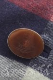 画像2: ヴィヴィアンウエストウッド 中古 / リバーシブルストール  紺  H-25-08-24-055-gd-OD-ZH (2)