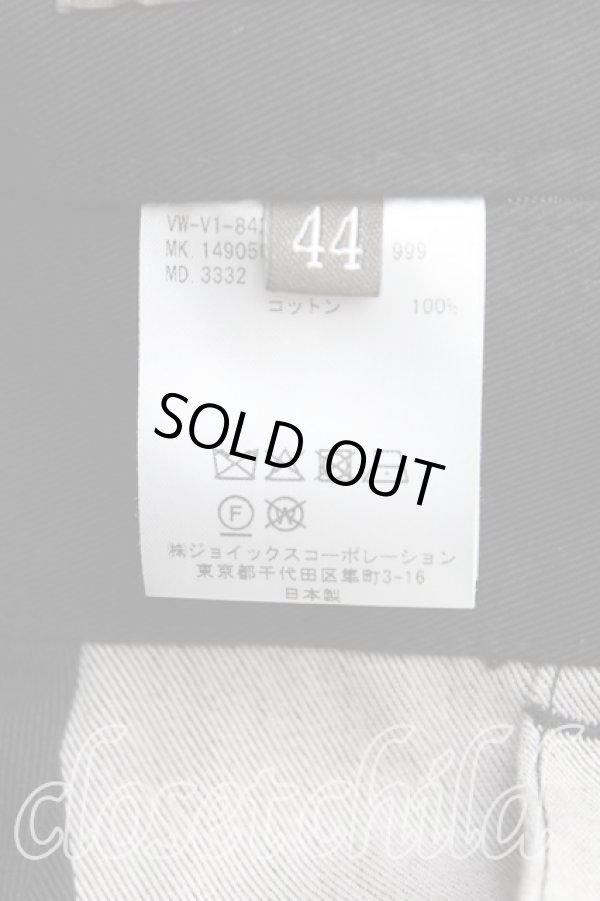 画像4: ヴィヴィアンウエストウッド MAN 中古 / ストライプワイドパンツ 44（メンズS） 黒  H-25-08-24-006-pa-OD-ZH (4)