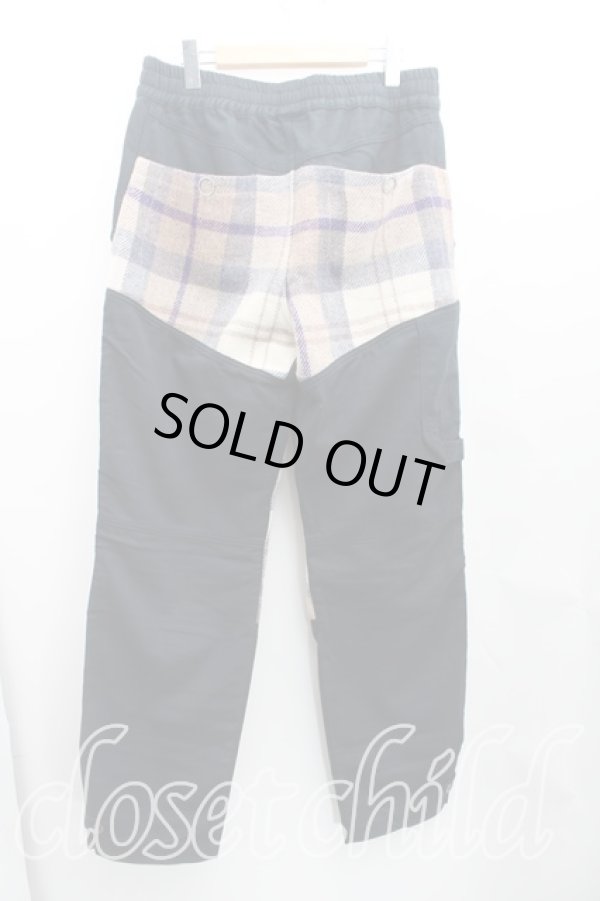 画像2: ヴィヴィアンウエストウッド 中古 / ハリスツイードパンツ 48（メンズL） 紺  H-25-08-24-007-pa-OD-ZH (2)