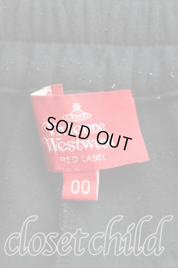 画像3: ヴィヴィアンウエストウッド 中古 / オーブ＆ハート刺繍スウェットパンツ 00(ワンサイズ) 黒  H-25-08-24-008-pa-IN-ZH (3)