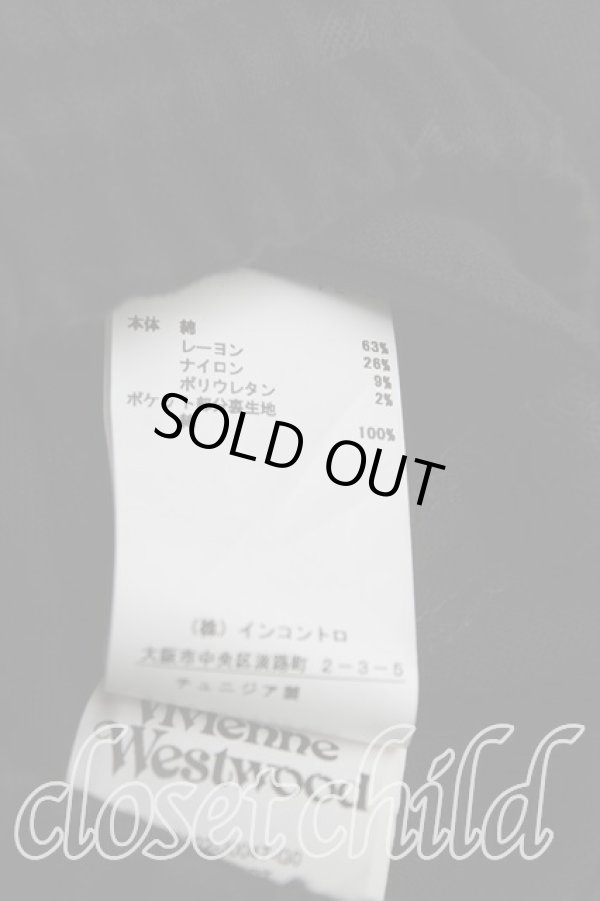 画像5: ヴィヴィアンウエストウッド 中古 /ACK HEARTS STRIPE M 黒  H-25-08-24-012-sk-IN-ZH (5)