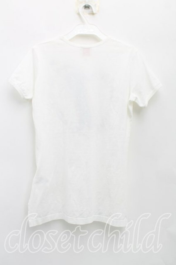 画像2: ヴィヴィアンウエストウッド 中古 / GAIAptTシャツ S 白  H-25-08-24-013-ts-OD-ZH (2)