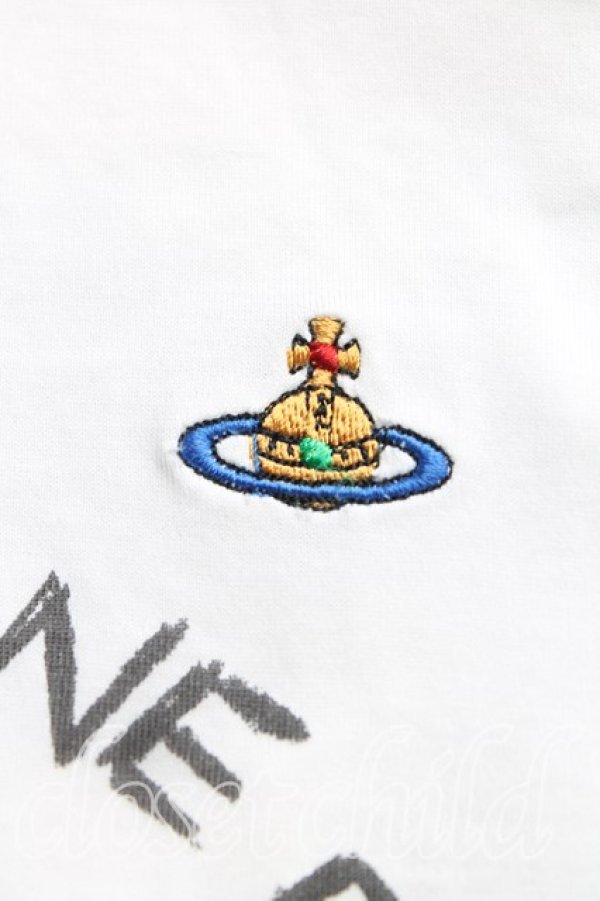 画像6: ヴィヴィアンウエストウッド 中古 / GAIAptTシャツ S 白  H-25-08-24-013-ts-OD-ZH (6)