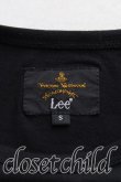 画像3: ヴィヴィアンウエストウッド Anglomania and Lee 中古 / RIDERS　Tシャツ S 黒  H-25-08-24-015-ts-OD-ZH (3)