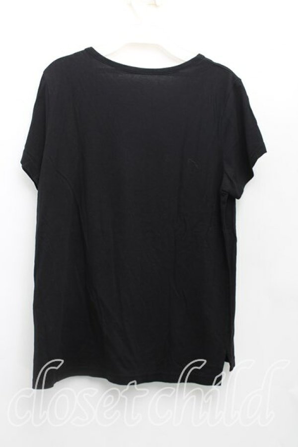 画像2: ヴィヴィアンウエストウッド 中古 / 星座ptTシャツ 3(11号) 黒  H-25-08-24-017-ts-IN-ZH (2)