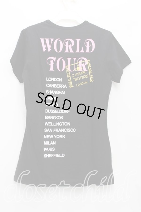 画像2: ヴィヴィアンウエストウッド 中古 / リップptTシャツ S 黒  H-25-08-24-018-ts-IN-ZH (2)