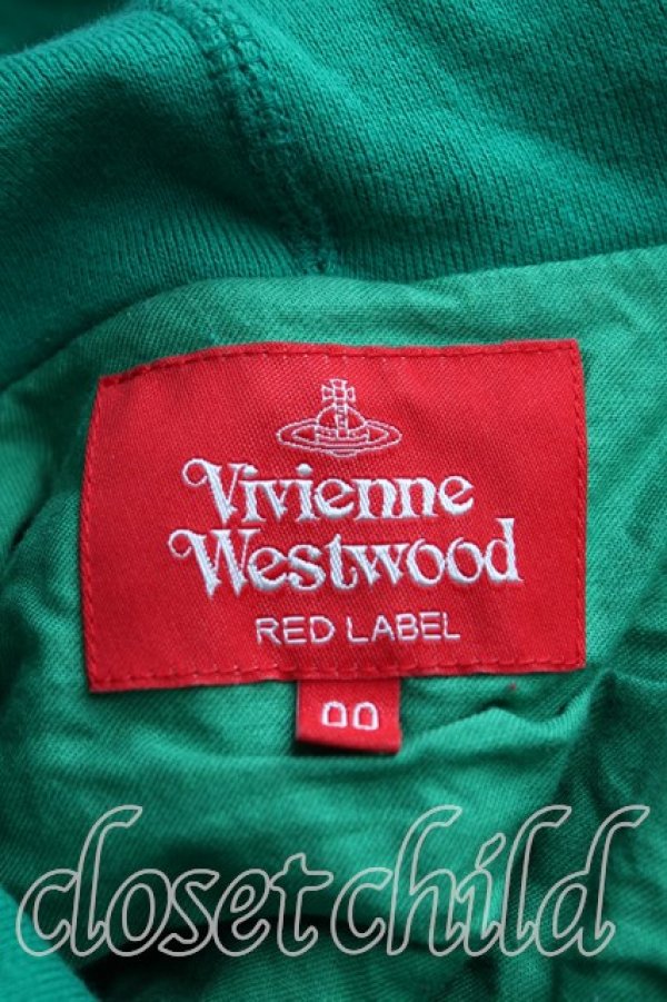 画像3: ヴィヴィアンウエストウッド 中古 / オウルptクロップドパーカー 00(ワンサイズ) 緑  H-25-08-31-020-to-IN-ZH (3)
