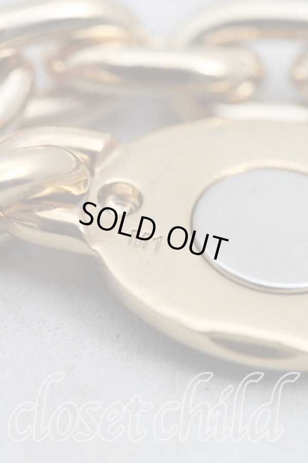 画像4: ヴィヴィアンウエストウッド 中古 / “MAN. LOELIA” ブレスレット  ゴールド  H-25-08-31-021-ac-IN-ZH (4)