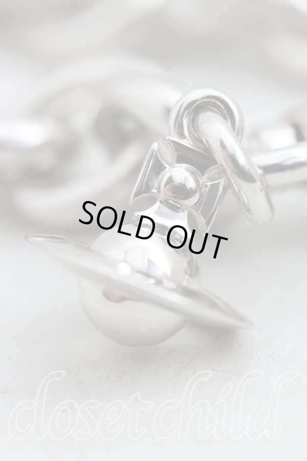 画像3: ヴィヴィアンウエストウッド 中古 / MAN CLAUDE ブレスレット  シルバー  H-25-08-31-022-ac-IN-ZH (3)