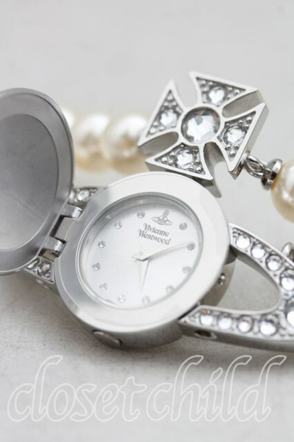 画像3: ヴィヴィアンウエストウッド 中古 / ORBスペシャルウォッチ  シルバー  H-25-08-31-023-ac-OD-ZH (3)