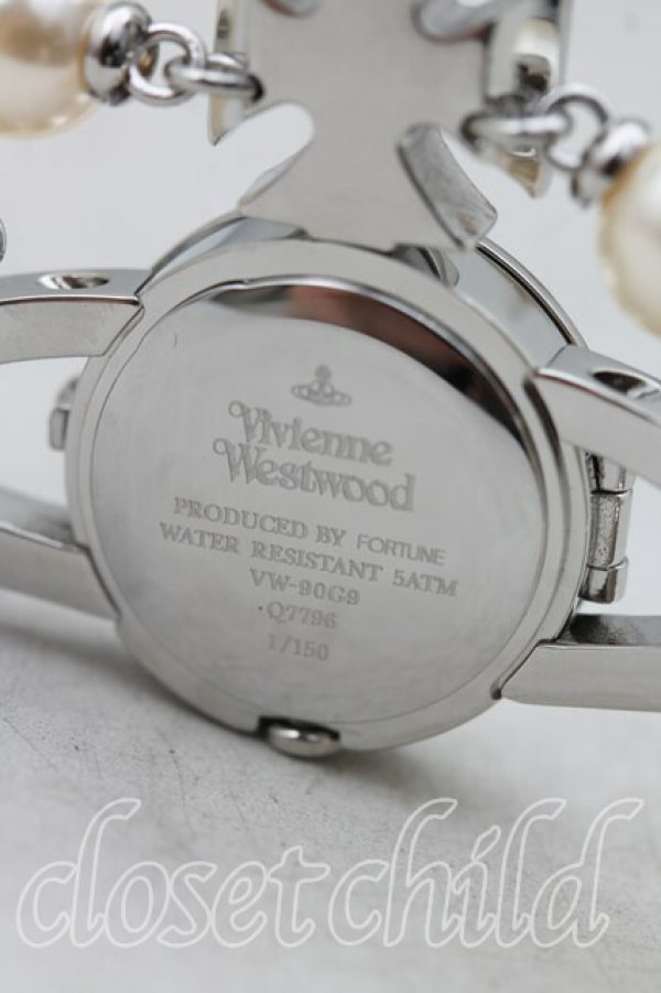 画像4: ヴィヴィアンウエストウッド 中古 / ORBスペシャルウォッチ  シルバー  H-25-08-31-023-ac-OD-ZH (4)