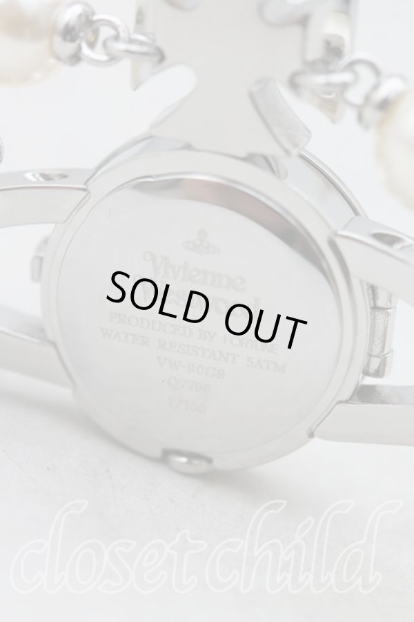 画像4: ヴィヴィアンウエストウッド 中古 / ORBスペシャルウォッチ  シルバー  H-25-08-31-023-ac-OD-ZH (4)