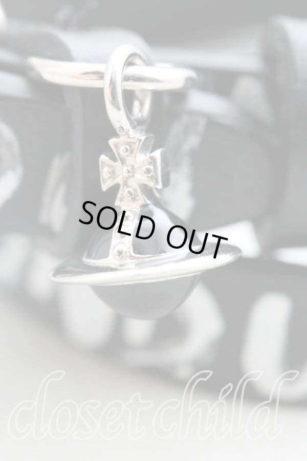 画像2: ヴィヴィアンウエストウッド 中古 / BRISTOLチョーカー  黒  H-25-08-31-025-ac-OD-ZH (2)