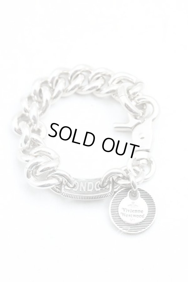 画像2: ヴィヴィアンウエストウッド MAN 中古 / MAN.ZAKARYAブレスレット  シルバー  H-25-08-31-026-ac-OD-ZH (2)